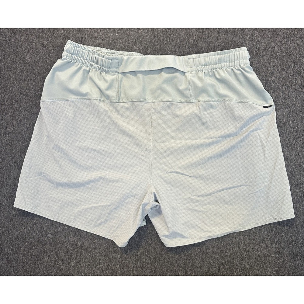 Vuori Men's Course Run Short Size XL Green/Blue Lined Athletic Gym Activewear - Picture 12 of 16